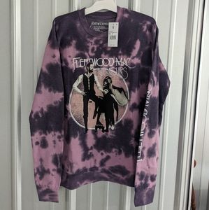 Fleetwood purple tie dye sweatshirt